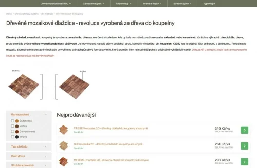 Hodí se dřevěné obklady i do koupelny?