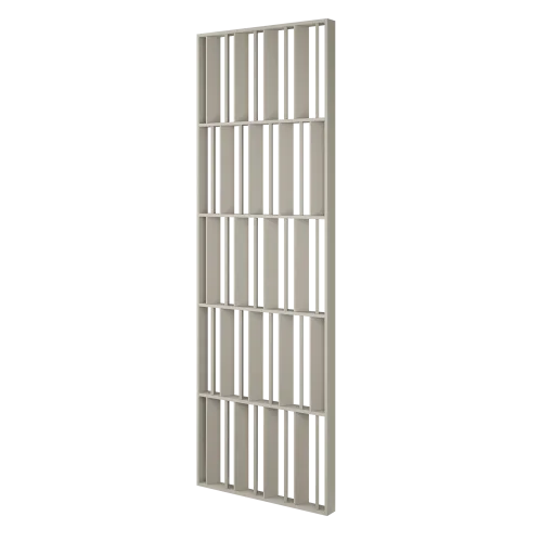 Deliaca priečka JAPANDI, 520-2720 x 1800-2750 mm, (MDF), PIESKOVO BÉŽOVÁ