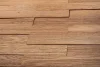 DUB RIVER, 62 x 496 mm - POSLEDNÉ BALENIE - 0,66 m² (22 kusov), silno kartáčovaný povrch, olej vytvrdený UV žiarením - 3D drevený obklad