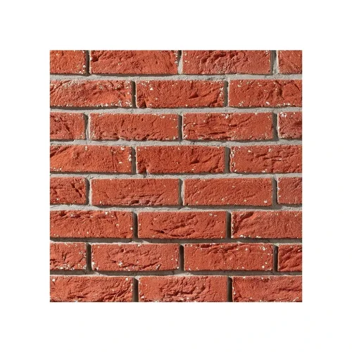 Cihlový obklad, ROH, Z BETONU, COUNTRY 712, červená, 80 - 190 x 62 mm, tloušťka 14-17 mm, 0.48 m2