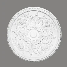 Rozeta - průměr 828 mm, hloubka 64 mm, maximální šířka řezaného otvoru 150 mm