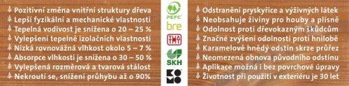 Údržba zahradního nábytku z materiálu ThermoWood