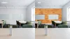 DOUSSIE 200 (200 x 50 mm) - drevený obklad, lamela 3D - Povrchová úprava: Brúsený - olejovaný