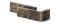 Betonový obklad, ROH, Z BETONU, RUSTIK 526, šedá, tloušťka 10-18 mm, 0.57 m2