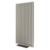 Deliaca lamelová stena s podstavcom - voľne stojaca, 990 x 2005 mm, (MDF), PIESKOVÁ BÉŽOVÁ