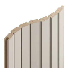 VZOREK - Lamely Puzzle, PÍSKOVÁ BÉŽOVÁ, obložení zakřivených a oblých stěn, 46 x 18 x 200 mm