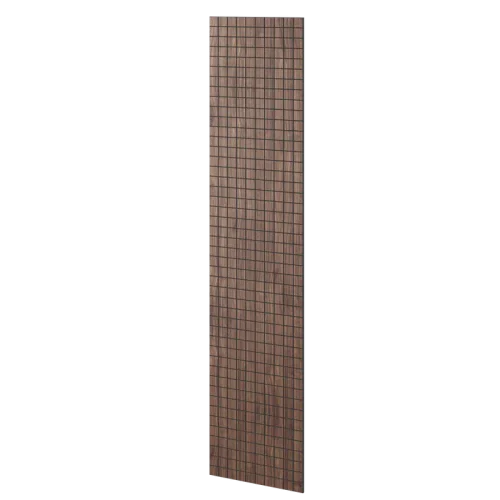 Veľkoformátový lamelový panel BRUGES - DYHA Z AMERICKÉHO ORECHA, 600 x 2750 x 11 mm, ČIERNY MDF PANEL