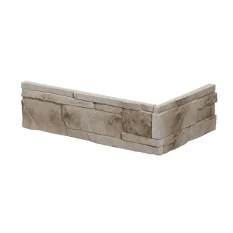 Kamenný obklad, ROH, Z BETONU, SANDI 1, béžová, 92 x 180 x 310 mm, tloušťka 10 - 22 mm, 0,92 bm