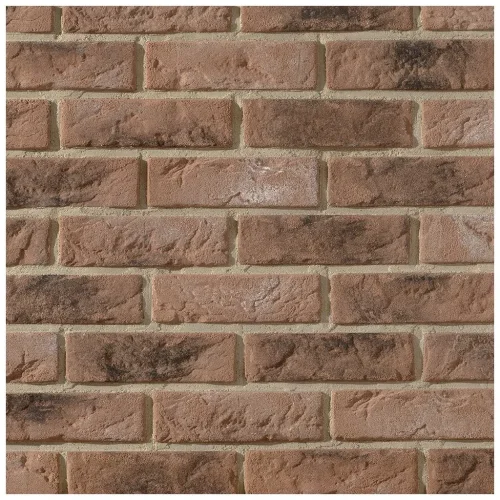 Cihlový obklad, Z BETONU, CAMBRIDGE 19, oranžová, 208 x 63 mm, tloušťka 12-18 mm, 0.91 m2