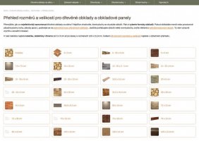 Z jakých rozměrů dřevěných obkladů můžete vybírat a které rozměry se hodí pro různé aplikace a proč?