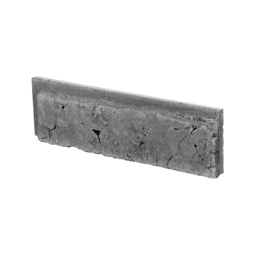 Cihlový obklad, Z BETONU, DETROIT 1, tmavě šedá, 150, 300 mm x 78 mm, tloušťka 7 - 26 mm, 0,42 m2
