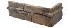Betonový obklad, ROH, Z BETONU, GRENADA 4 - volcanic, šedá, 325 x 150 mm, tloušťka 22-38 mm, 0.28 m2