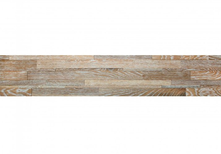 DUB VÁPNĚNÝ Stepwood ® Original, 1250 x 219 mm (0,274 m²) - obkladové panely na stěnu - Povrchová úprava: Kartáčovaný - lakovaný