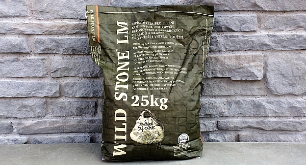 WILDSTONE STONE LM, C2TE S1, 25 kg - lepidlo na cihlové pásky, betonové obklady a kamenné obklady