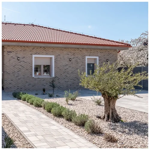 Cihlový obklad, Z BETONU, CAMBRIDGE 2, hnědá, 208 x 63 mm, tloušťka 12-18 mm, 0.91 m2