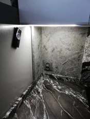 Kamenná dýha - Silver Grey, 1220 x 3050 x 3 mm Kamenná dýha - Silver Grey, 1220 x 3050 x 3 mm