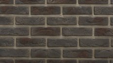 VZOREK - Cihlový obklad, Z BETONU, CAMBRIDGE 8, tmavě šedá