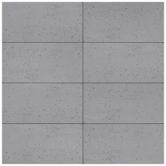 Betonový obklad, Z BETONU, STOCKHOLM 2, tmavě šedá, 740 x 370 mm, tloušťka 17 mm, 0.54 m2