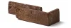 Cihlový obklad, ROH, Z BETONU, COUNTRY 640, hnědá, 80 - 190 x 62 mm, tloušťka 14-17 mm, 0.48 m2