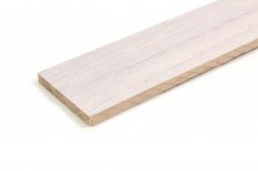 VZOREK - Dřevěná krycí lišta DUB ARKTICKÝ - broušený, olejovaný, rozměr vzorku: 30 x 200 mm