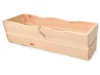 Truhlík 44 / 64 cm - zelený, hnedý, prírodný - Farba: Stredne hnedá, Rozmer: 170 x 440 x 220 mm