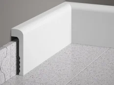 Podlahová lišta – PREMIUM, tvrdý plast PolyForce (HD Polymer), kvalitní bílý lak (finální povrch), 110 x 22 x 2000 mm Podlahová lišta – PREMIUM, tvrdý plast PolyForce (HD Polymer), kvalitní bílý lak (finální povrch), 110 x 22 x 2000 mm