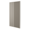 Dělící lamelová stěna - PÍSKOVĚ BÉŽOVÁ, (kompletní sada), MDF + FINISH FOLIE, 29 předpřipravených šířek od 510 do 2750 mm, libovolná výška (maximálně 2750 mm), 70 mm tloušťka příčky - Typ lamel: Otočné