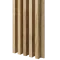 Dřevěné lamely ŠIROKÉ  na DÝHOVANÉ desce (MDF), DUBOVÁ DÝHA, 46 x 300 x 2750 mm (0,825 m2)