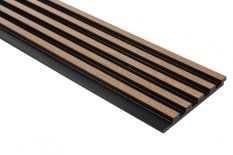 Voděodolný lamelový panel - úzké lamely připomínající dřevo Voděodolný lamelový panel - úzké lamely připomínající dřevo