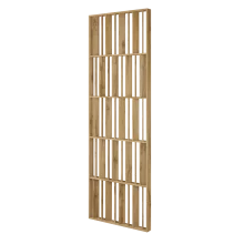Dělící příčka JAPANDI, 520-2720 x 1800-2750 mm, (MDF), DUB WOTAN