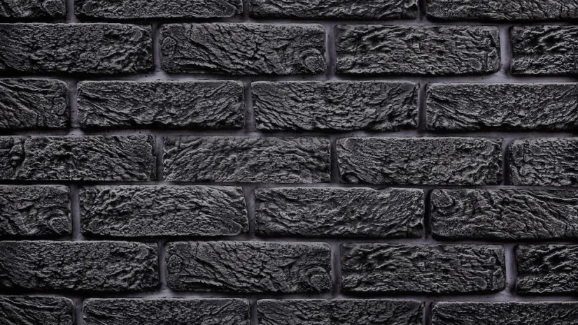 Cihlový obklad - HAND BRICK TMAVĚ ŠEDÝ