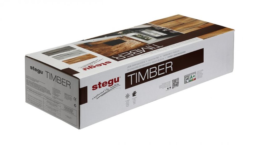 Betonový obklad, Z BETONU, TIMBER 3, středně šedá, 530 x 117 mm, tloušťka 12-28 mm, 0.43 m2