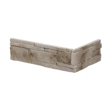 Kamenný obklad, ROH, Z BETONU, SANDI 1, béžová, 92 x 180 x 310 mm, tloušťka 10 - 22 mm, 0,92 bm