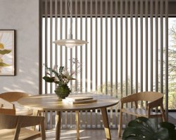 Jak postavit lamelovou dělící příčku v prostoru?