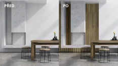LINEA SINGLE - drevená lamela na stenu, dub, 2750 x 28 x 37 mm LINEA SINGLE - drevená lamela na stenu, dub, 2750 x 28 x 37 mm