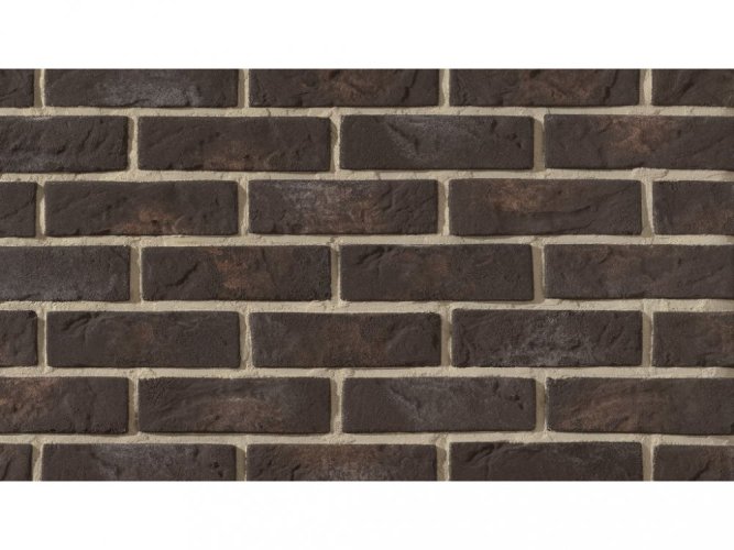 Cihlový obklad, Z BETONU, CAMBRIDGE 16, šedá, 208 x 63 mm, tloušťka 12-18 mm, 0.91 m2