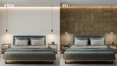 Lamelový panel GRANADA - DUBOVÁ DYHA, ČIERNY podklad MDF, 600 x 600 x 11 mm Lamelový panel GRANADA - DUBOVÁ DYHA, ČIERNY podklad MDF, 600 x 600 x 11 mm