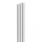 LINEA 3 drevené lamely na doske - biela | biela, 2750 x 176 x 40 mm