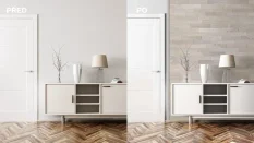 DUB ARKTICKÝ 400 (400 x 80 mm) - dřevěný obklad, lamela 3D