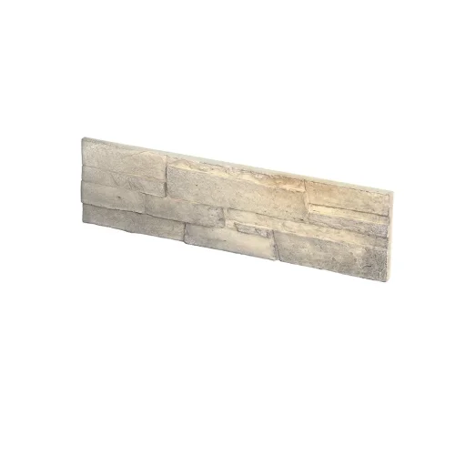 Kamenný obklad, Z BETONU, FOSILLO 1, hnědošedá, 92 x 200 - 330 mm, tloušťka 8 - 16 mm, 0.44 m2