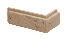 Sádrový obklad, ROH, ZE SÁDRY, PARMA 2, světle hnědá, 200 x 90 mm, tloušťka 10-22 mm, 0.26 m2