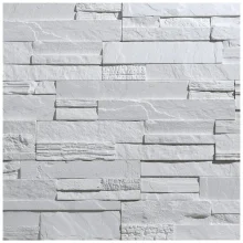 Kamenný obklad, ZE SÁDRY, MAYON 3, bílá, 200 x 500 mm, tloušťka 10 - 26 mm, 0.90 m2