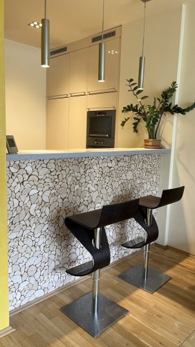 BŘÍZA, štípaná obkladová kolečka - štípané palivové dřevo z kulatiny ø 60 - 130 mm - dřevěný obklad