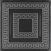 Stropné kazety retro - RETRO 23 SK, 495 x 495 x 7 mm