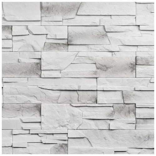 Kamenný obklad, Z BETONU, DENVER 1, světle šedá, 93 x 200 - 340 mm, tloušťka 8 - 23 mm, 0.40 m2