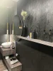 Kamenná dýha - Black Slate, 1220 x 610 x 3 mm