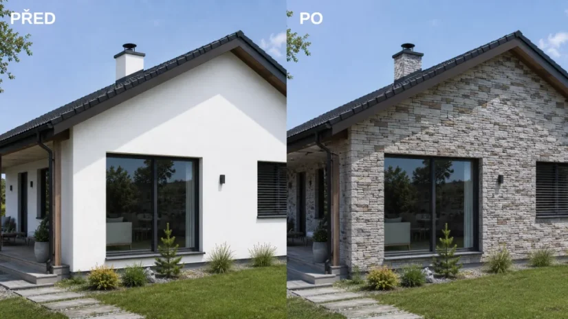 Betonový obklad, Z BETONU, GRENADA 4 - volcanic, šedá, 550 x 117 mm, tloušťka 22-38 mm, 0.32 m2