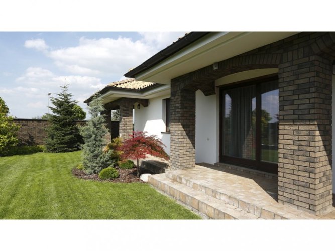 Cihlový obklad, Z BETONU, COUNTRY 618, šedá, 205 x 62 mm, tloušťka 14-17 mm, 1 m2