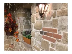 Kamenný obklad, ROH, Z BETONU, MIX Toscana, mix barev, 140 – 450 x 80 – 150 mm, tloušťka 20 - 60 mm, 2 bm