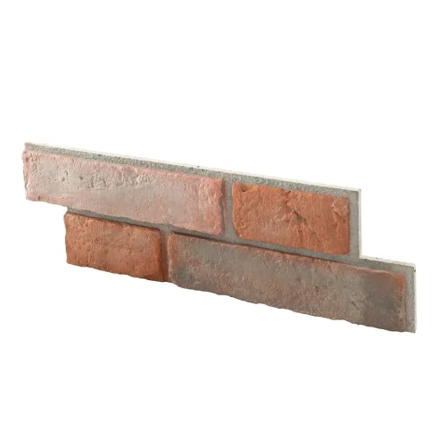 Cihlový obklad, Z BETONU, CHICAGO 1, cihlově oranžová, 510 x 150 mm, tloušťka 22-24 mm, 0,54 m2